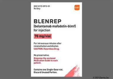 yellow - BLENREP 70mg Powder for Injection