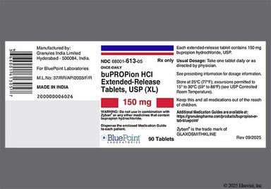 White-Yellow Round G 784 - Bupropion Hydrochloride 150mg Extended-Release (XL) Tablet