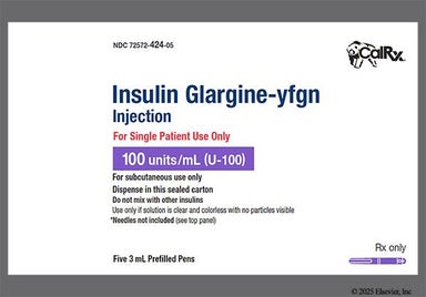 colorless - Insulin Glargine Prefilled Pen 100unit/mL Solution for Injection