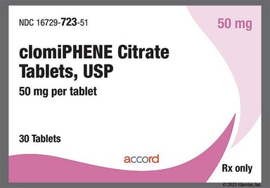 White Round OPP 1068 - Clomiphene Citrate 50mg Tablet