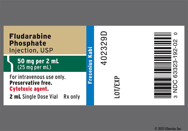 colorless - Fludarabine 50mg/2mL Solution for Injection