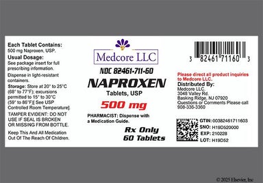 Yellow Oblong S G And 436 - Naproxen 500mg Tablet