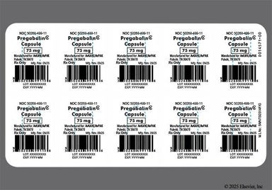 Blue, White Capsule 75 PGBN - Pregabalin 75mg Capsule