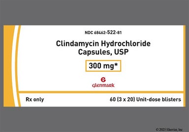 Blue Capsule G 144 - Clindamycin Hydrochloride 300mg Capsule