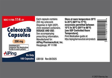 White 0008 200Mg - Celecoxib 200mg Capsule