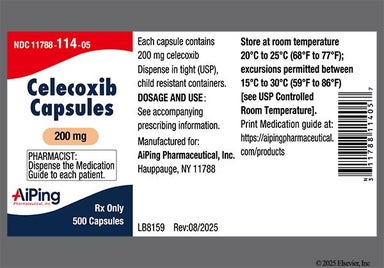 White 0008 200Mg - Celecoxib 200mg Capsule