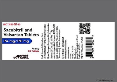 Purple, White Oval SAV - Sacubitril/Valsartan 24mg-26mg Tablet