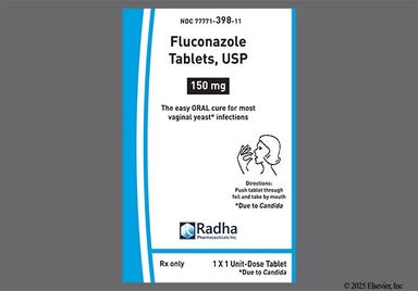 Pink Oval 150 - Fluconazole 150mg Tablet
