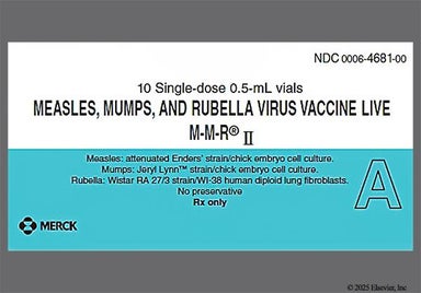 yellow - M-M-R II Powder for Injection
