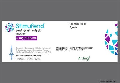 Colorless Not applicable - Stimufend 6mg/0.6mL Solution for Injection