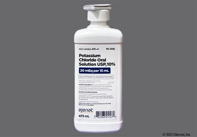 orange - Potassium Chloride 10% Solution
