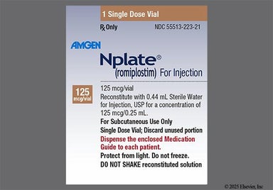 white - Nplate 125mcg Powder for Injection