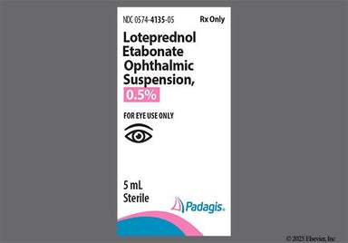 colorless - Loteprednol Etabonate 0.5% Ophthalmic Suspension