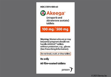 Orange Oval N 100 A - AKEEGA 100mg-500mg Tablet