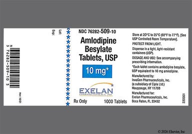 White Round 102 - Amlodipine Besylate 10mg Tablet