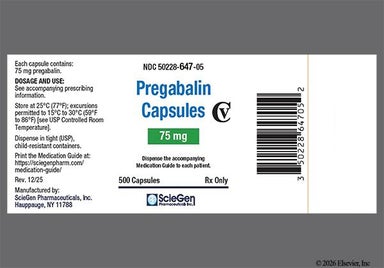 Orange And White Sg 352 - Pregabalin 75mg Capsule
