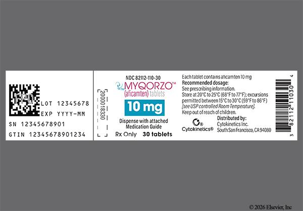 Purple Triangle Ck And 10 - MYQORZO 10mg Tablet