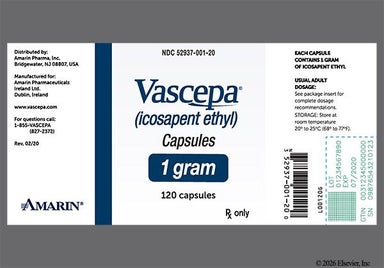 Amber Vascepa - Vascepa 1g Capsule