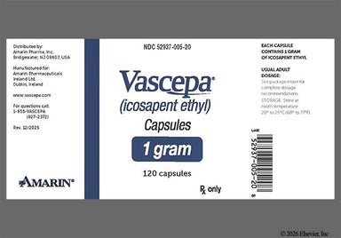 Amber Ipe - Vascepa 1g Capsule