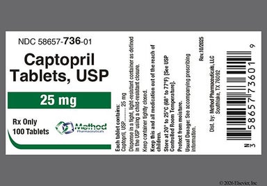 White Diamond 132 - Captopril 25mg Tablet
