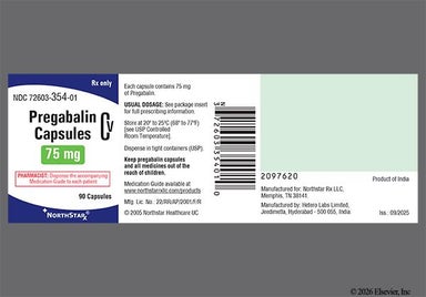 Peach And White 140 J - Pregabalin 75mg Capsule