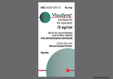 green - Visudyne 15mg Powder for Injection