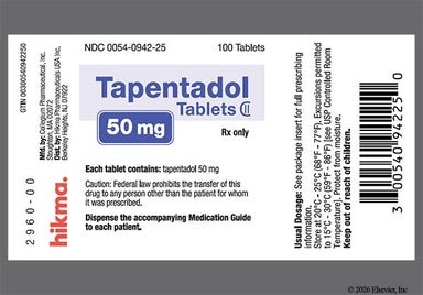 Yellow Round O-M And 50 - Tapentadol 50mg Tablet