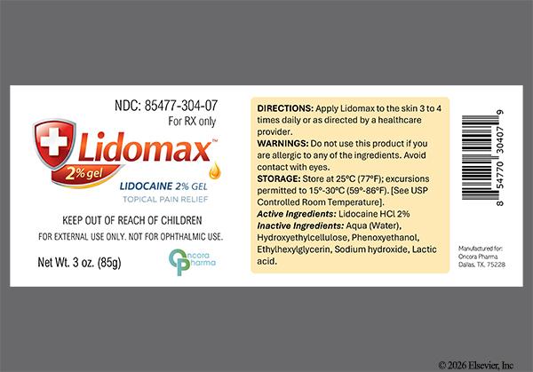 colorless - Lidomax 2% Topical Gel