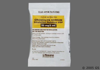 Not applicable - Cromolyn Sodium 20mg/2ml Solution for Inhalation
