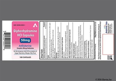 Pink Ad50 - Diphenhydramine Hydrochloride 50mg Capsule