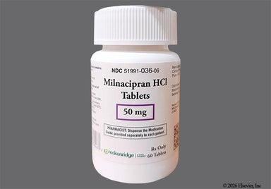White Oval M3 - Milnacipran Hydrochloride 50mg Tablet