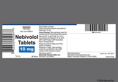 Pink And Purple Triangle I 9 - Nebivolol 10mg Tablet