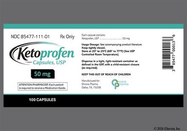 Green Keto 50 - Ketoprofen 50mg Capsule