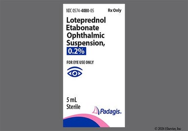 white - Loteprednol Etabonate 0.2% Ophthalmic Suspension