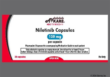 Red Mn4 - Nilotinib 150mg Capsule