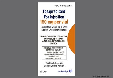 white - Fosaprepitant 150mg Powder for Injection