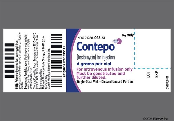 white - Contepo 6g Powder for Injection