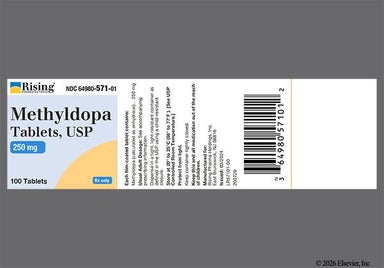 Beige Round Ra04 - Methyldopa 250mg Tablet
