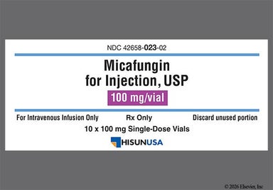 white - Micafungin 100mg Powder for Injection
