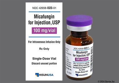 white - Micafungin 100mg Powder for Injection