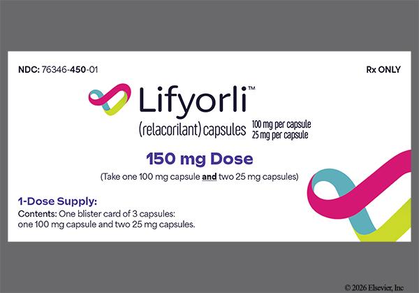 Brown Cr25 - Lifyorli 150mg Capsule (1-Dose Supply)