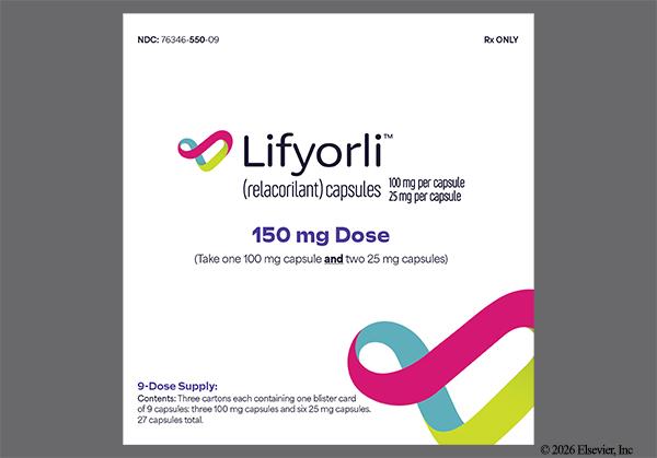 Brown Cr25 - Lifyorli 150mg Capsule (9-Dose Supply)