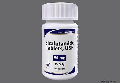White Round Ze 57 - Bicalutamide 50mg Tablet
