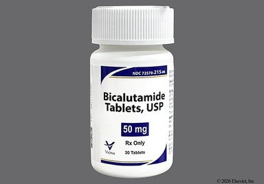 White Round Ze 57 - Bicalutamide 50mg Tablet