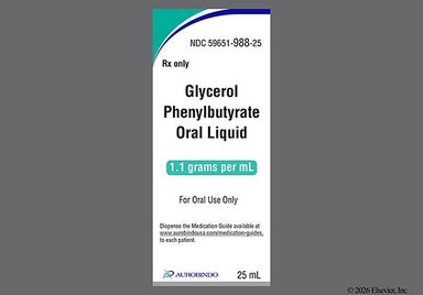 yellow - Glycerol Phenylbutyrate 1.1g/mL Liquid