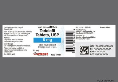Yellow Tear T5 - Tadalafil 5mg Tablet