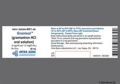 orange - Granisol 2mg/10mL Solution