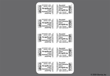 White Oval N3 - Sacubitril/Valsartan 24mg-26mg Tablet