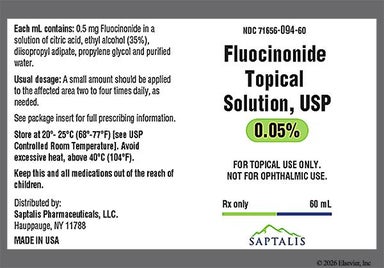 colorless - Fluocinonide 0.05% Topical Solution