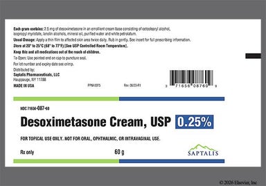 yellow - Desoximetasone 0.25% Topical Cream